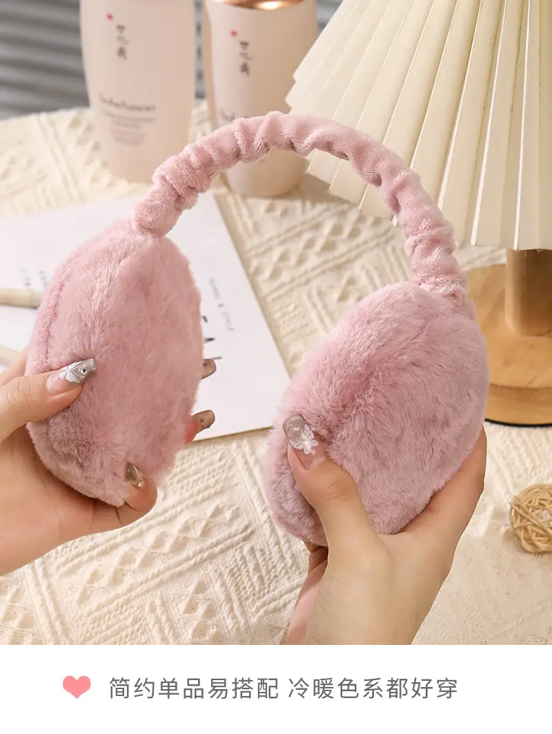 Winter Plush Earmuffs for Girls & Boys Warm Portable Ear Warmers — feature 24