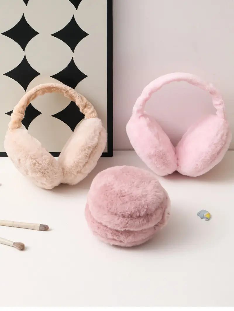 Winter Plush Earmuffs for Girls & Boys Warm Portable Ear Warmers — feature 28