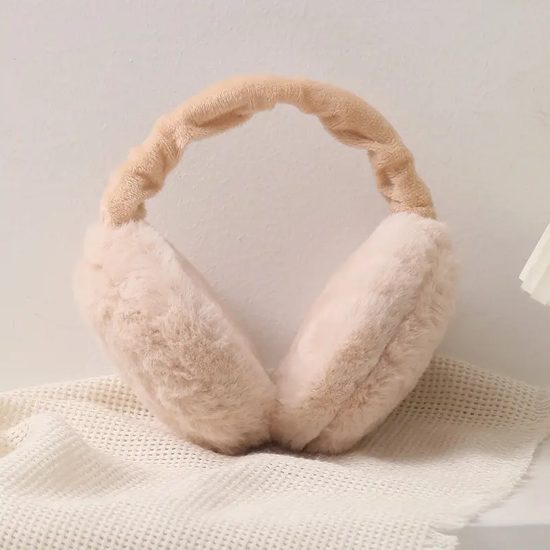 Winter Plush Earmuffs for Girls & Boys Warm Portable Ear Warmers - Image 6