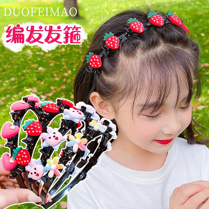 Cute Cartoon Hairpin Headband for Girls - Image 32
