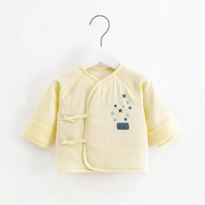 Newborn Quilted Baby T-Shirt Pink Blue Pattern - Image 5