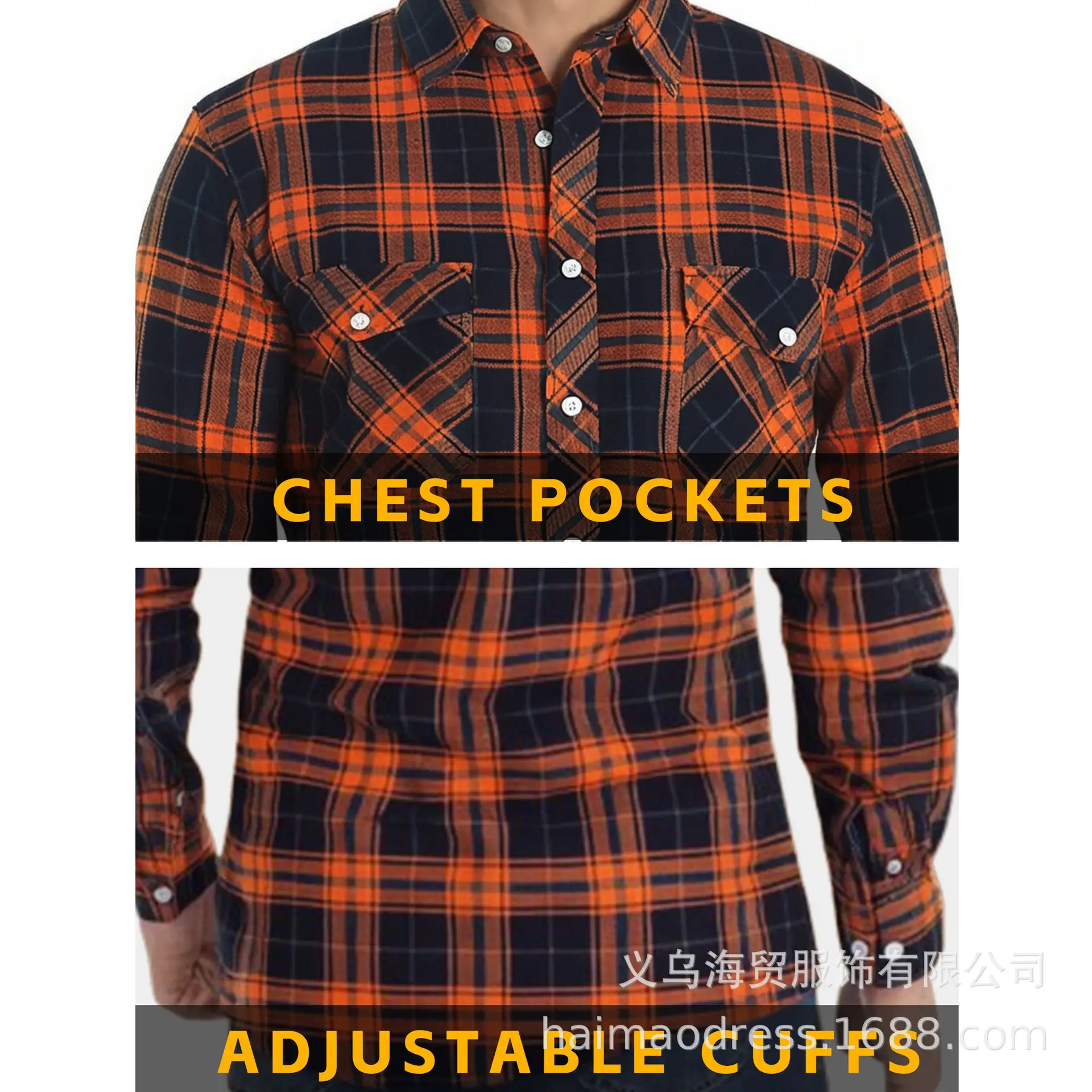 Men Plaid Slim Fit Shirt Red Blue White - Image 19