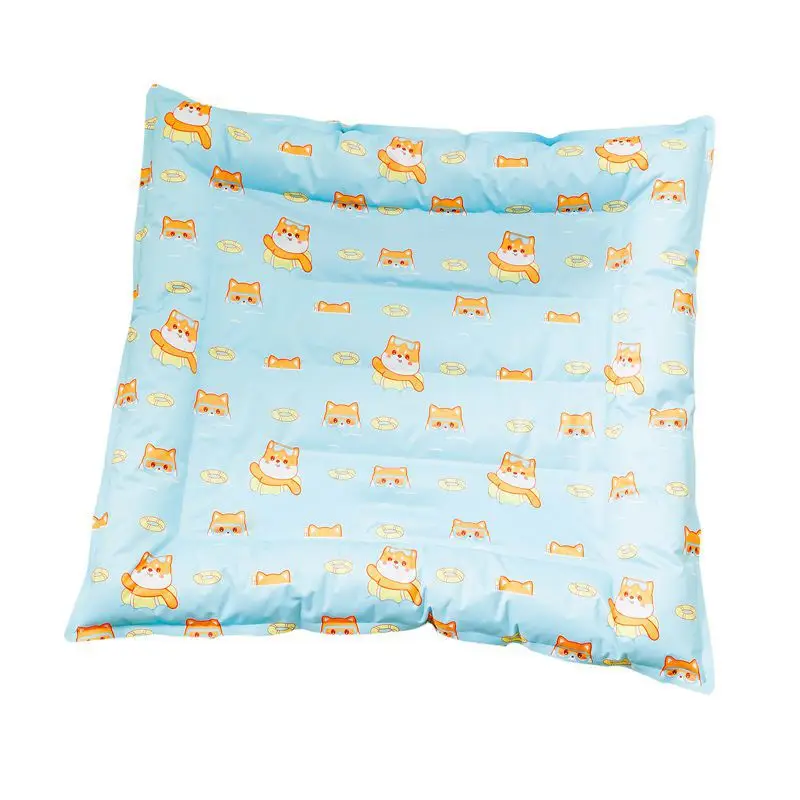 Blue Cartoon Dog Cooling Pet Ice Mat M - Image 11