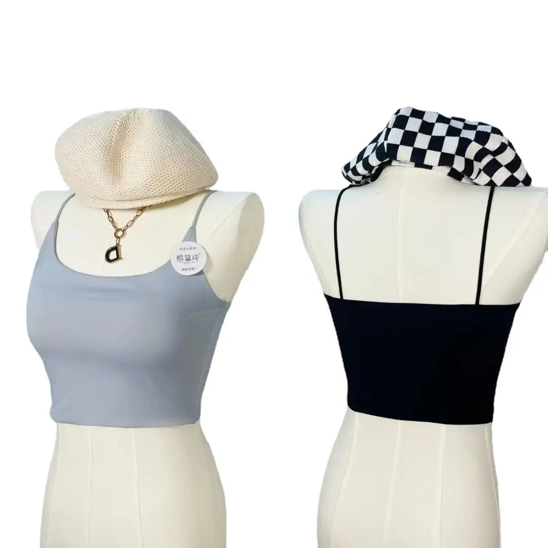 Black Tight Camisole for Women Summer Wear - Image 10