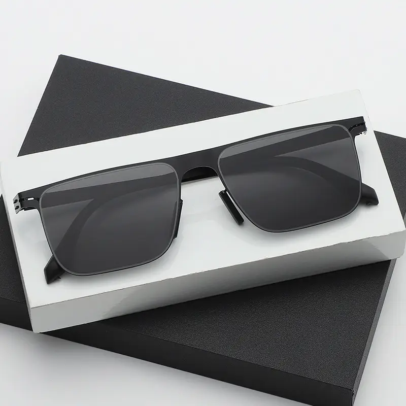 Men's Anti-Ultraviolet Polarized Sunglasses Black - Image 3