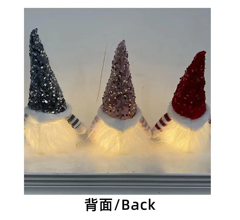 Hong Kong Love Christmas Rudolph Doll with Sequins Light — feature 11