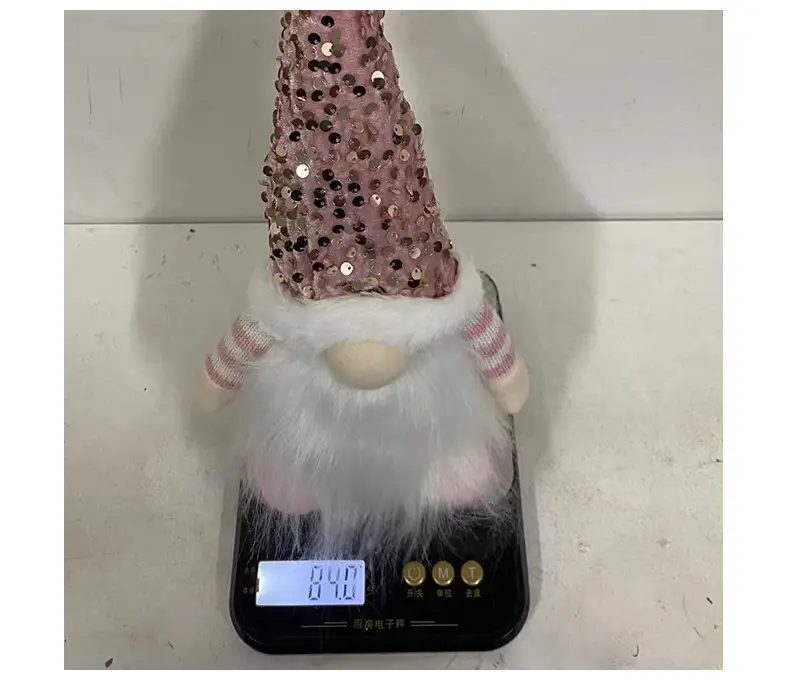 Hong Kong Love Christmas Rudolph Doll with Sequins Light — feature 15
