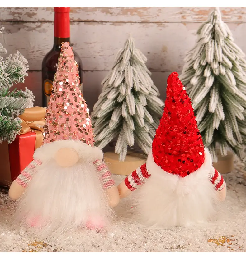 Hong Kong Love Christmas Rudolph Doll with Sequins Light — feature 6