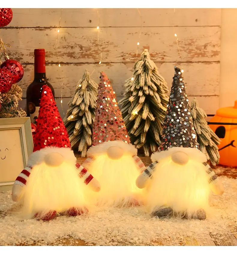 Hong Kong Love Christmas Rudolph Doll with Sequins Light — feature 7