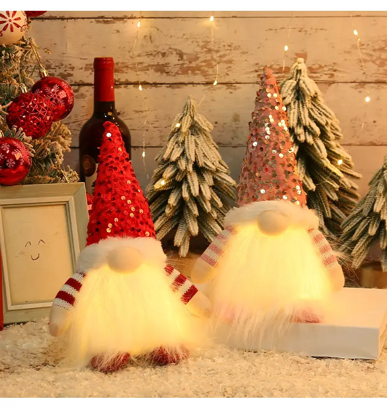 Hong Kong Love Christmas Rudolph Doll with Sequins Light — feature 8