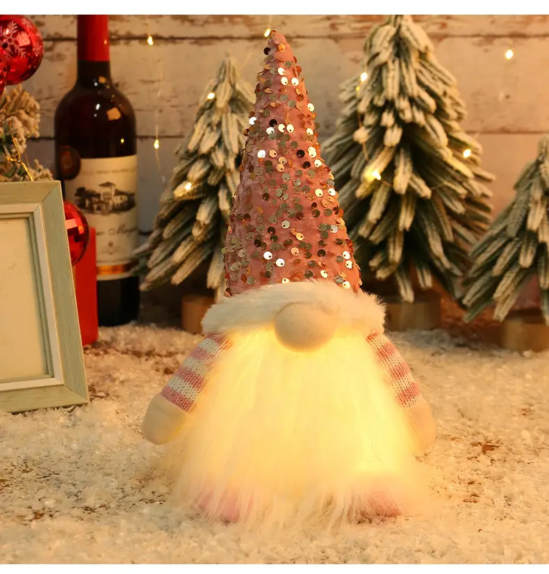 Hong Kong Love Christmas Rudolph Doll with Sequins Light — feature 9