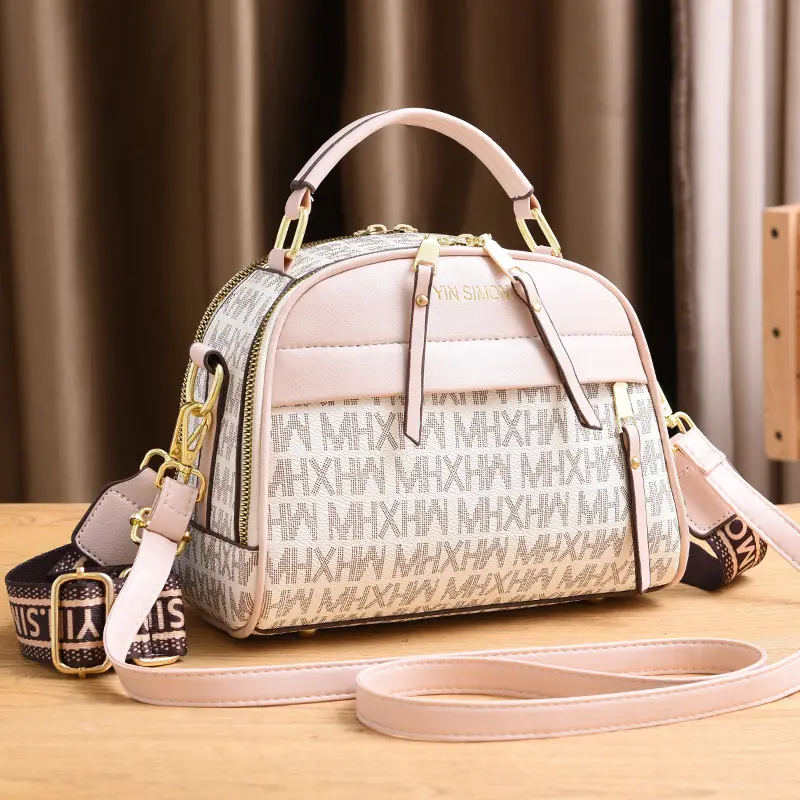 Women's Retro Printed Square Handbag 2025 New - Image 8