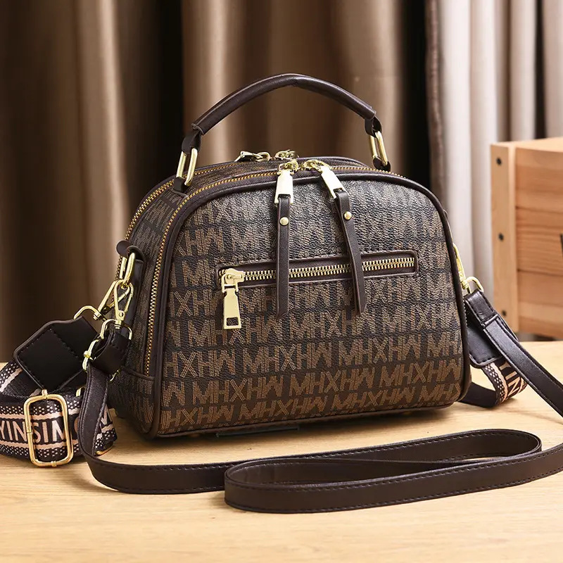Women's Retro Printed Square Handbag 2025 New - Image 9