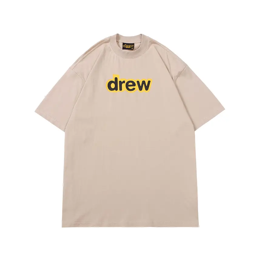 Drew Printed Cotton T-Shirt for Men Women — feature 10