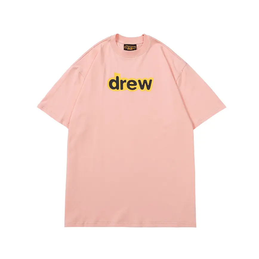 Drew Printed Cotton T-Shirt for Men Women — feature 14