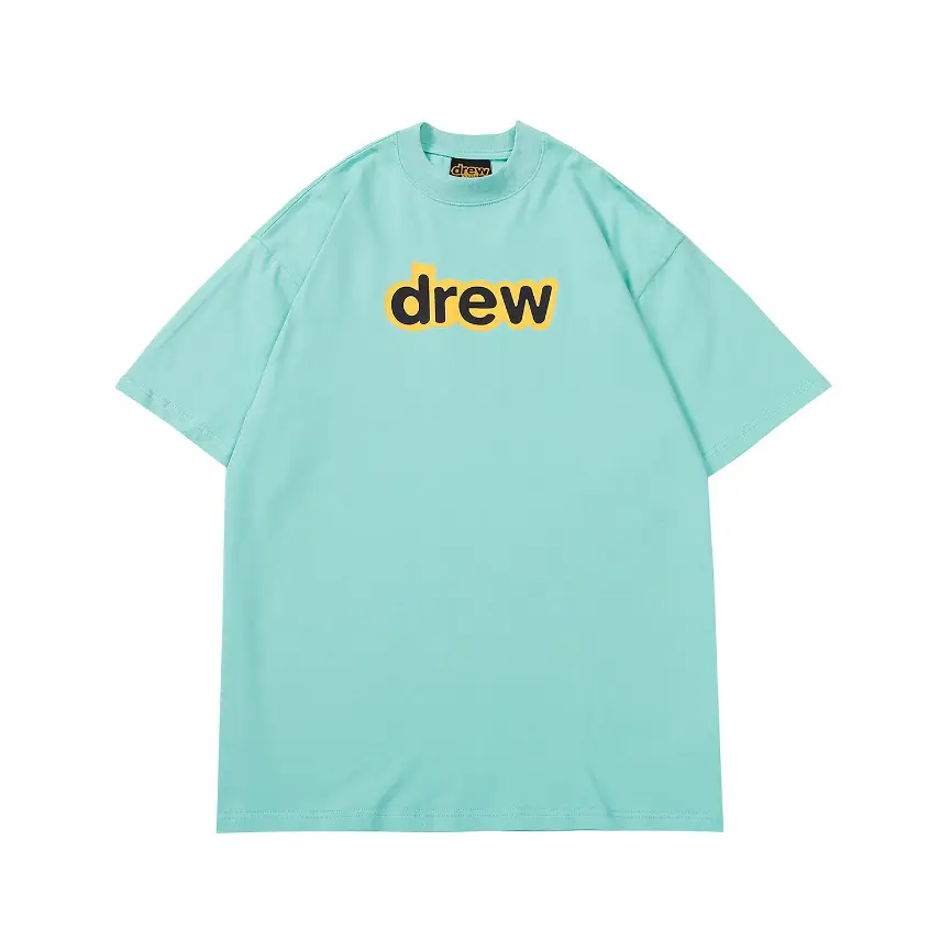 Drew Printed Cotton T-Shirt for Men Women — feature 16