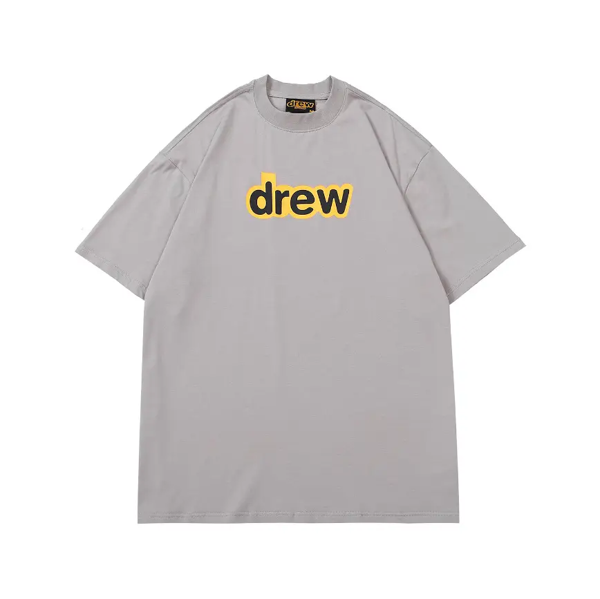 Drew Printed Cotton T-Shirt for Men Women — feature 18