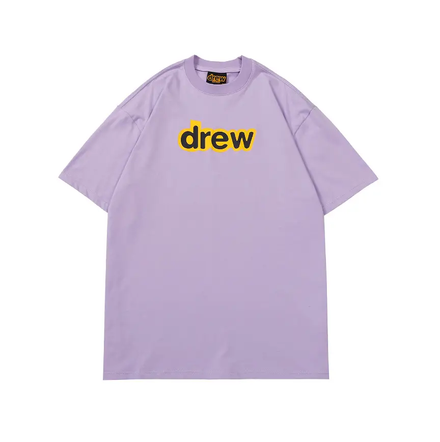 Drew Printed Cotton T-Shirt for Men Women — feature 26
