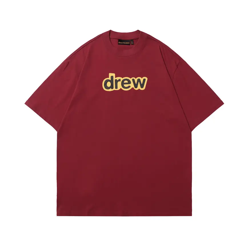 Drew Printed Cotton T-Shirt for Men Women — feature 29