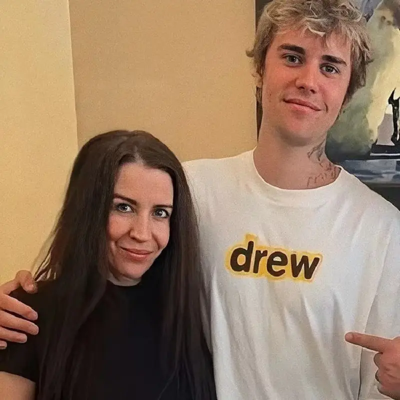 Drew Printed Cotton T-Shirt for Men Women — feature 35