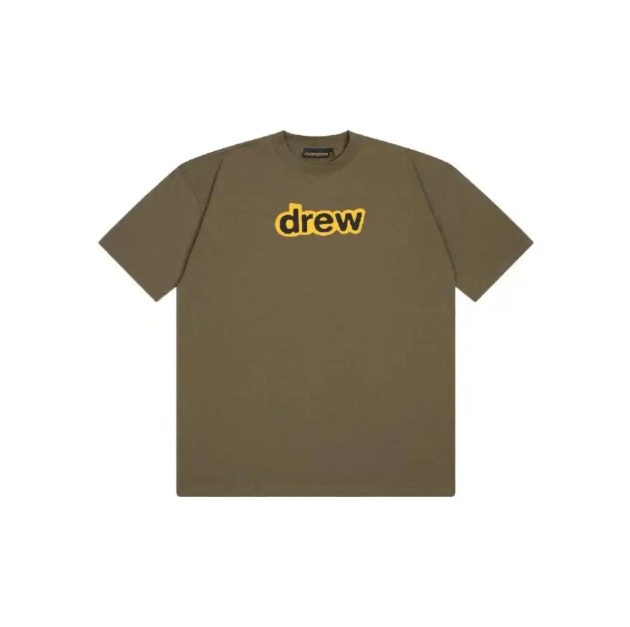 Drew Printed Cotton T-Shirt for Men Women — feature 5