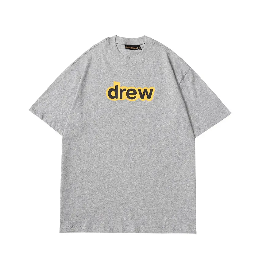 Drew Printed Cotton T-Shirt for Men Women