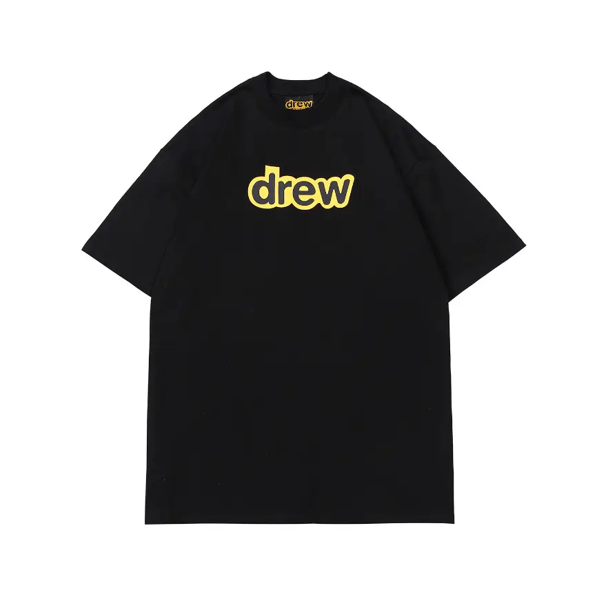 Drew Printed Cotton T-Shirt for Men Women