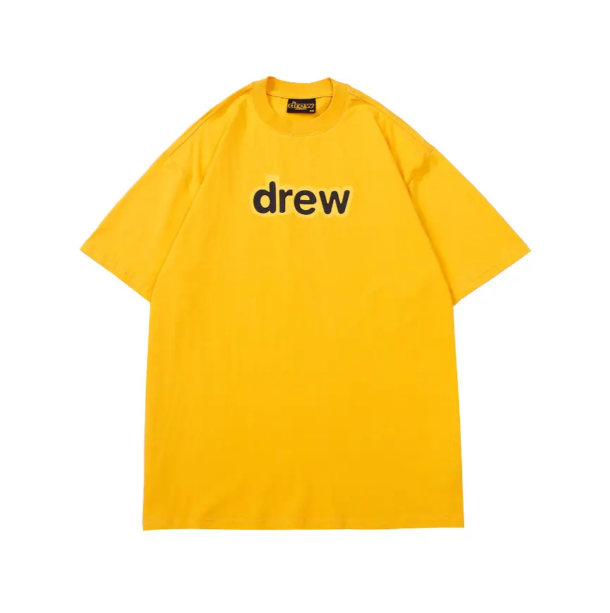 Drew Printed Cotton T-Shirt for Men Women