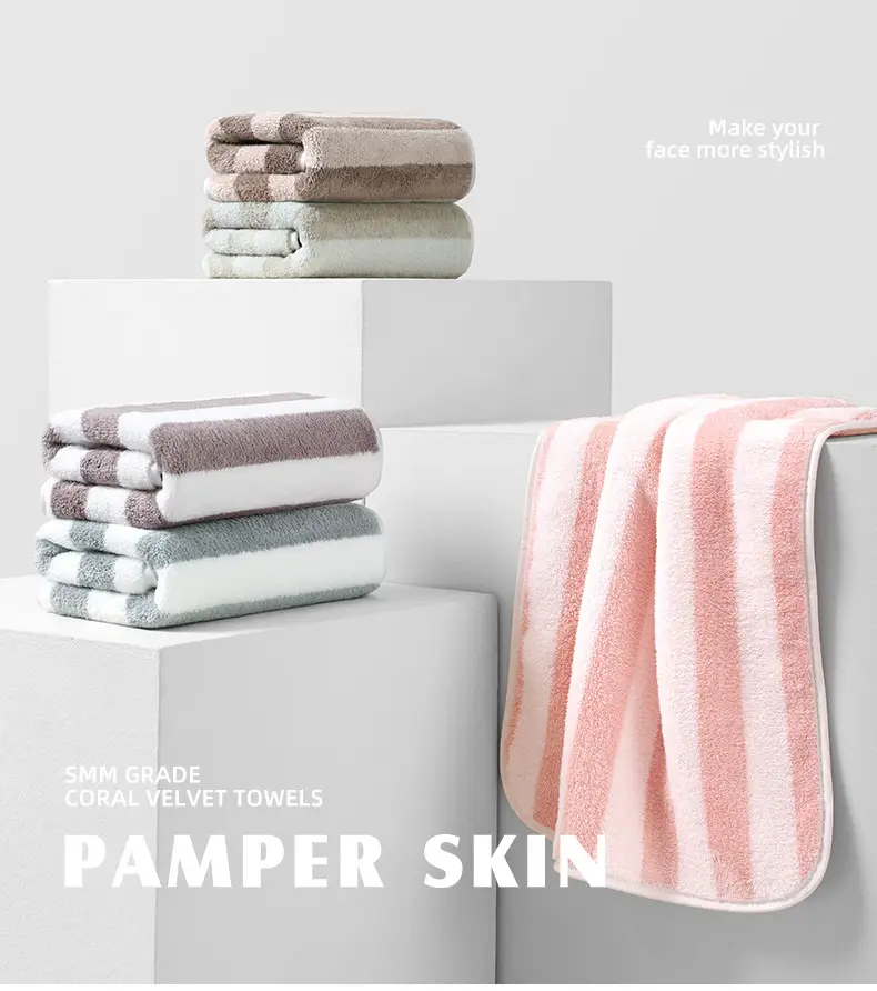 Jialiya Classic Towels 35x78g Embroidered 3 Pack — feature 4