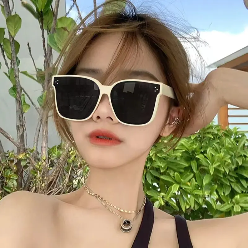 Women Polarized Sunglasses Anti-UV Large Frame Driving Special Driving Goggles - Image 7
