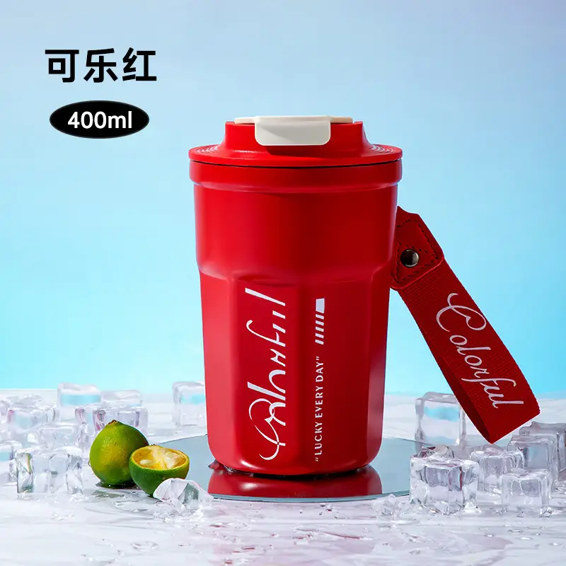 316 Stainless Steel Women Mug 400ml Portable Gift Cup - Image 2