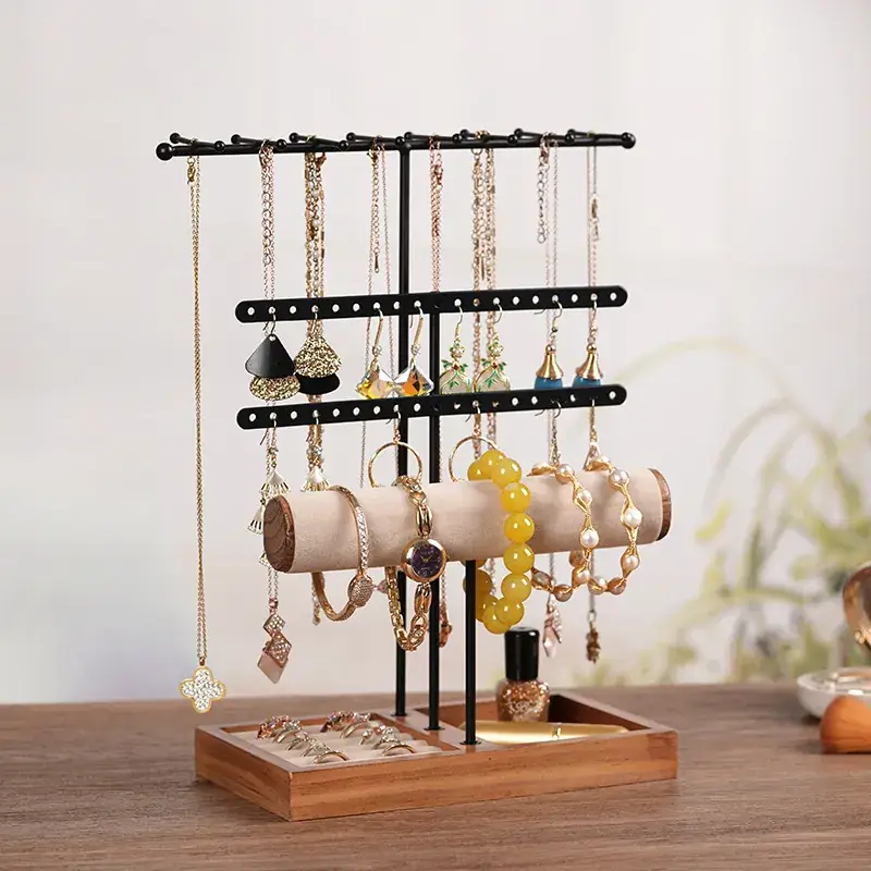 T-Shape Jewelry Display Stand for Rings & Eardrops - Image 6