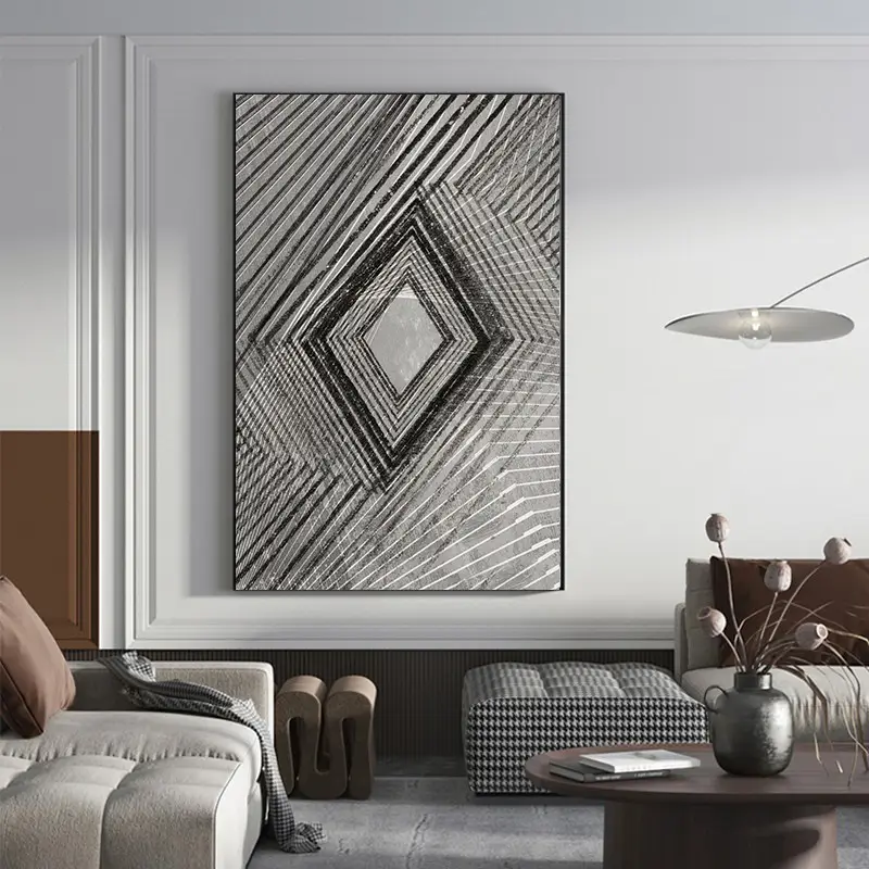 Modern Abstract Wall Art for Living Room 2025 - Image 2