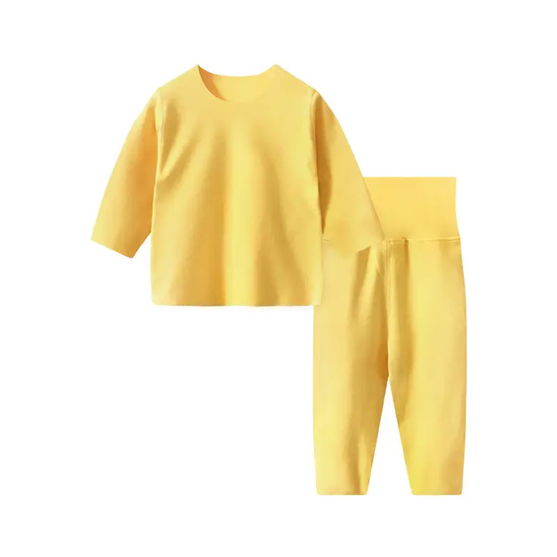 Infant & Toddler Yellow Long Sleeve Pajamas Set - Image 11