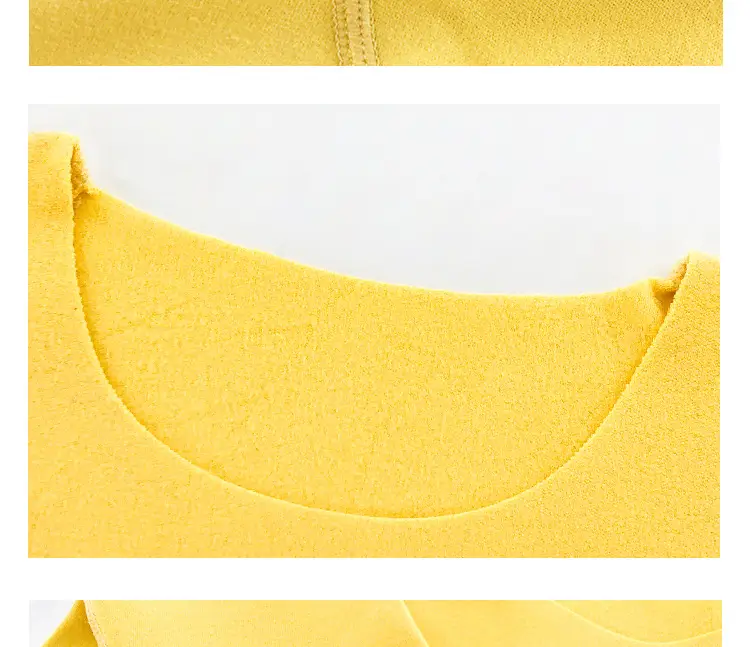 Infant & Toddler Yellow Long Sleeve Pajamas Set — feature 5