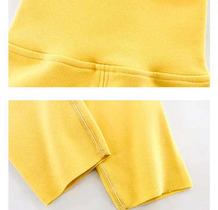 Infant & Toddler Yellow Long Sleeve Pajamas Set — feature 7
