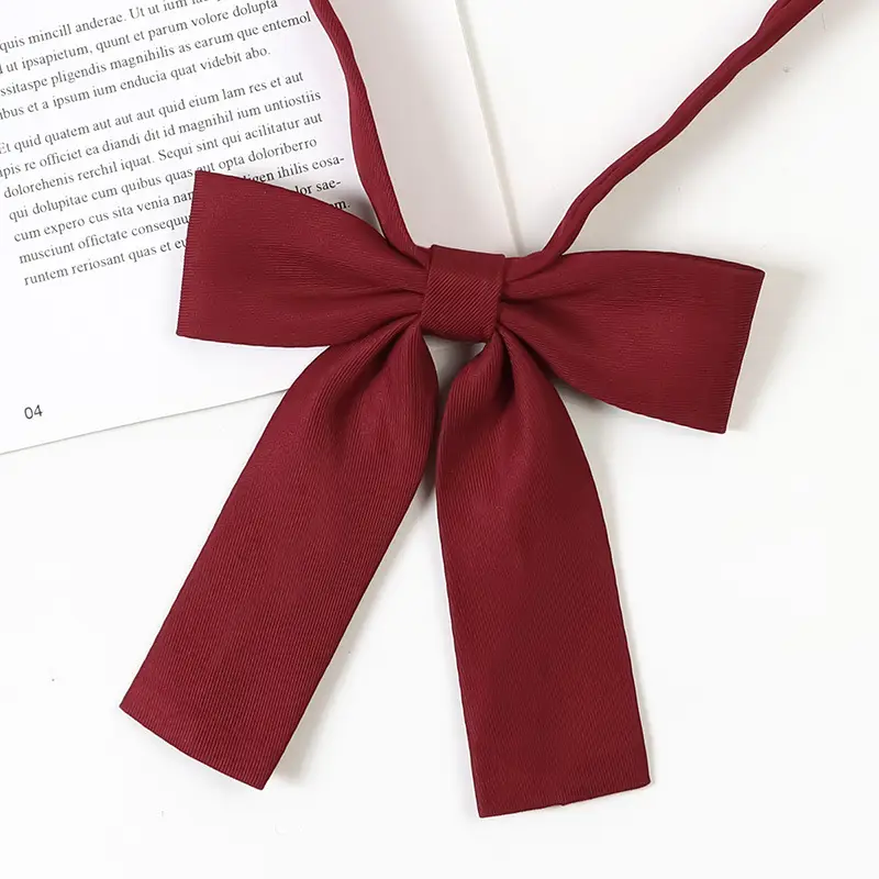 Black Bow Neckline Japanese J.K Style School Uniform Bow - Image 23