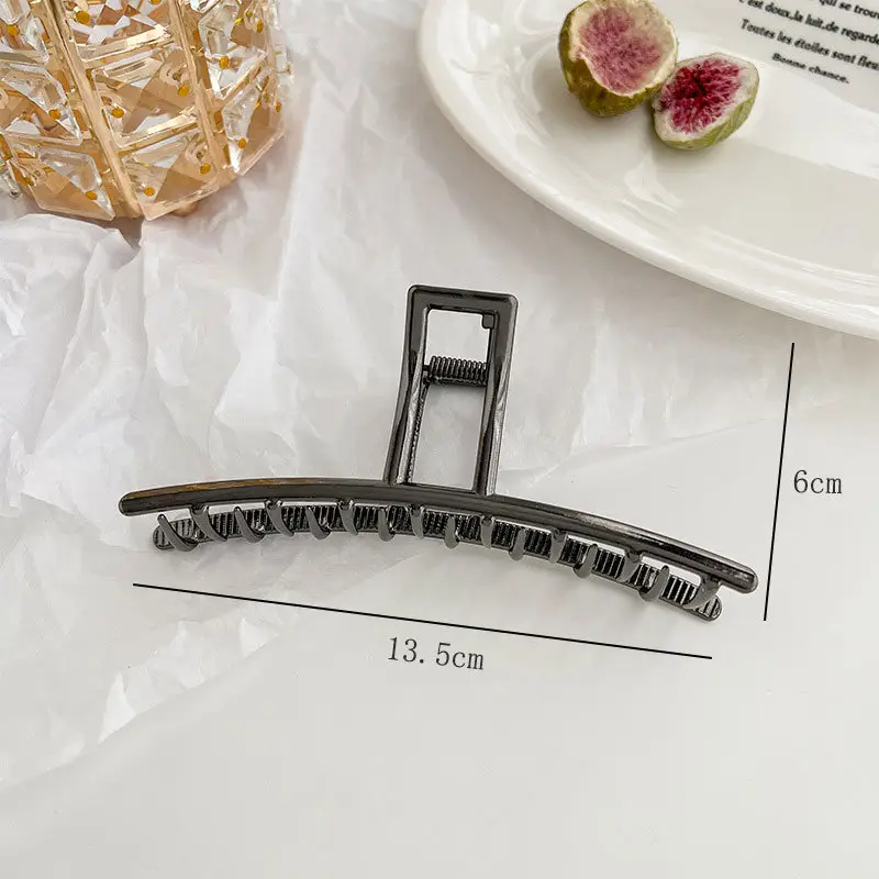 Oversized Metal Hair Clip for Women