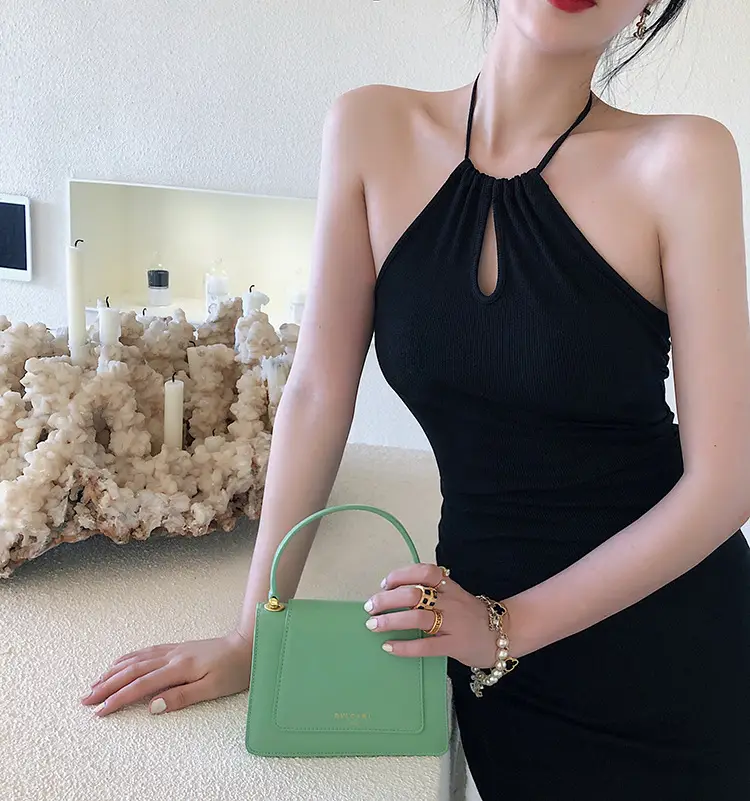 Black Off-Shoulder Slim Fit Dress with Tight Waist - Image 4