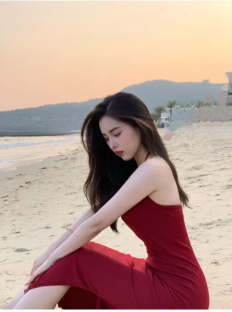 Black Off-Shoulder Slim Fit Dress with Tight Waist — feature 22
