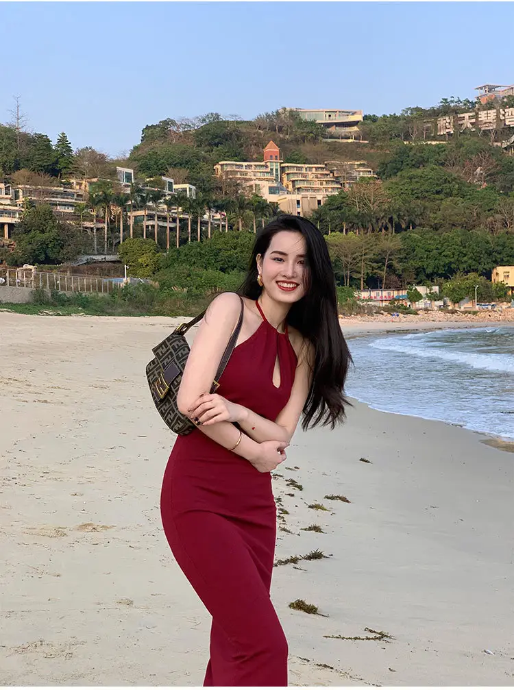 Black Off-Shoulder Slim Fit Dress with Tight Waist — feature 4