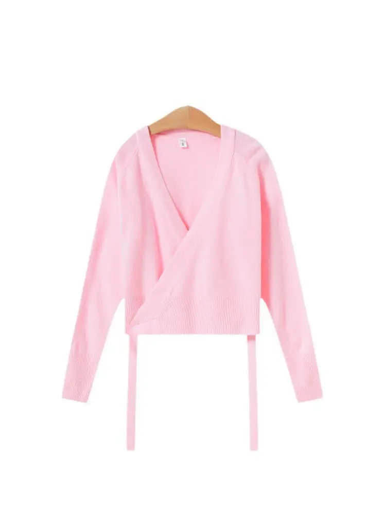 Girls Purple Long Sleeve Dance Shawl Coat - Image 9
