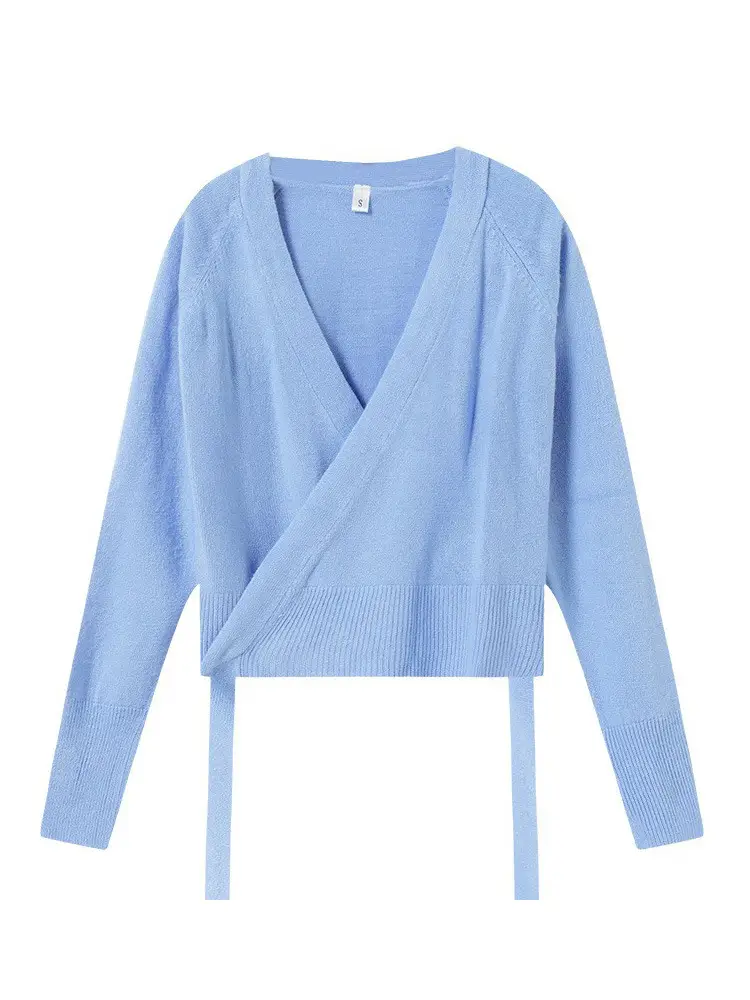 Girls Purple Long Sleeve Dance Shawl Coat - Image 11
