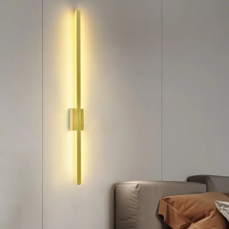Modern LED Wall Lamp Black 60cm 220V - Image 6