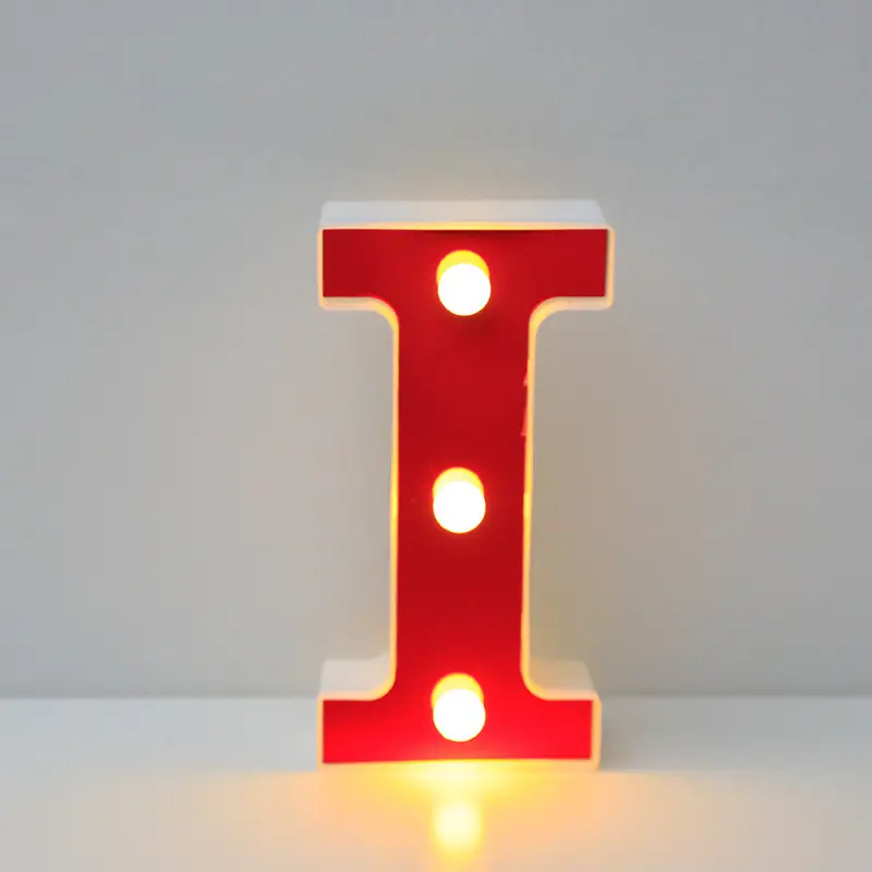 26 LED Alphanumeric Night Light Red Decorator - Image 19