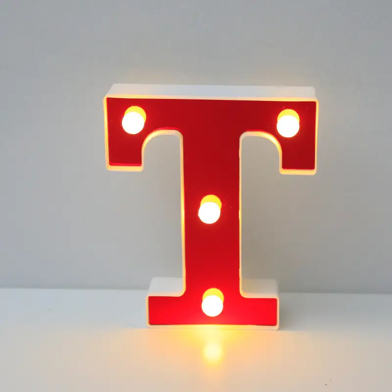 26 LED Alphanumeric Night Light Red Decorator - Image 29