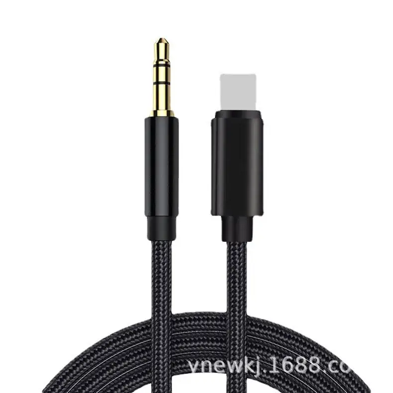 Apple AUX 1m Lightning to 3.5mm Adapter Cable Silver White - Image 5