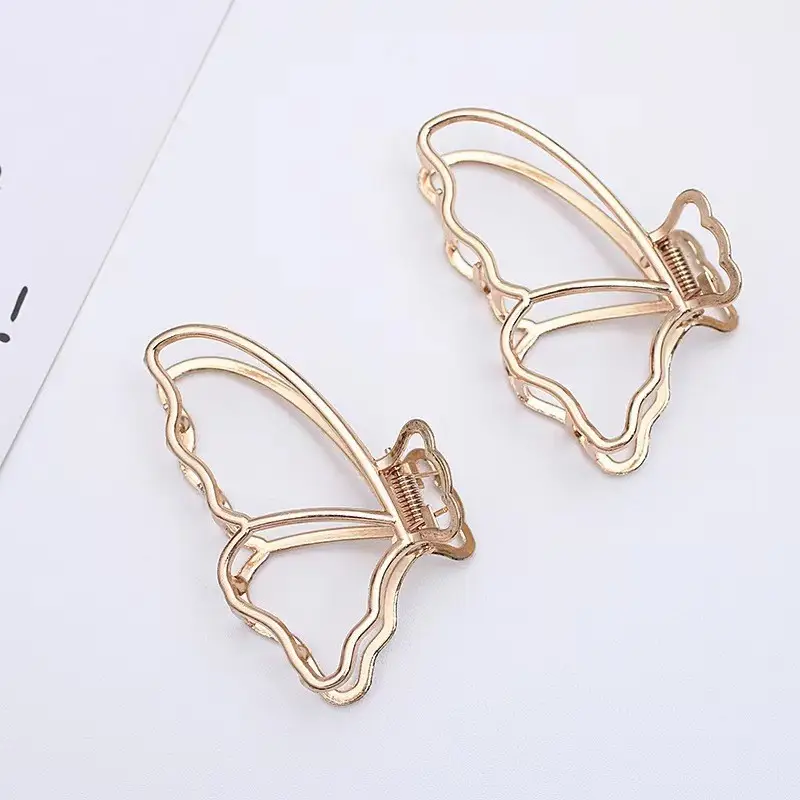 Gold Heart-Shaped Hair Clip for Women — feature 39