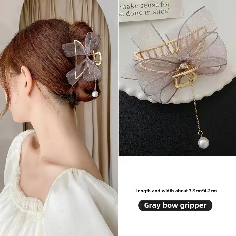 Gold Heart-Shaped Hair Clip for Women - Image 23