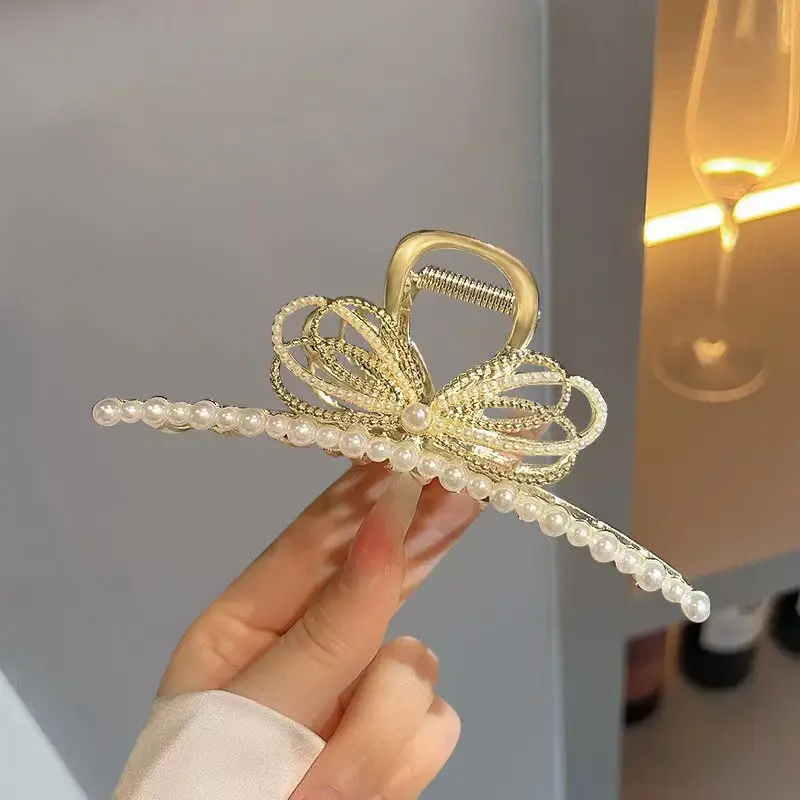 Gold Heart-Shaped Hair Clip for Women - Image 73